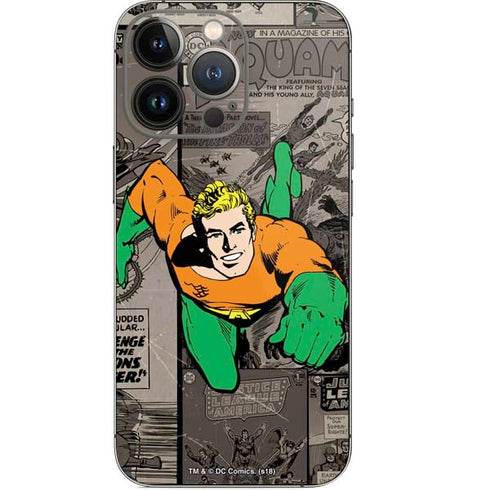 DC Comics Aquaman Classics Art iPhone 14 Pro Skin